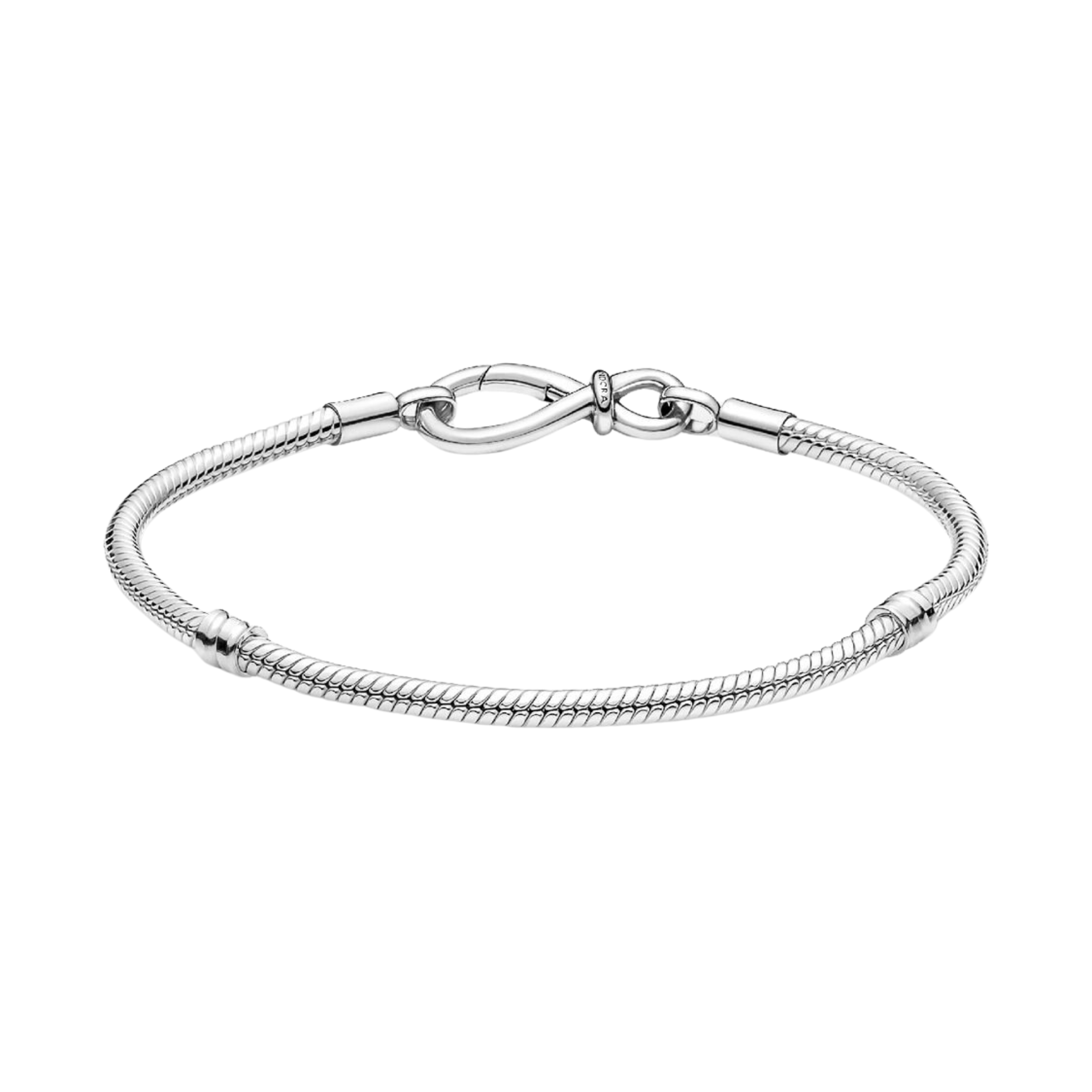 Pandora Slangenketting Oneindige Knoop Armband - Bijuvera