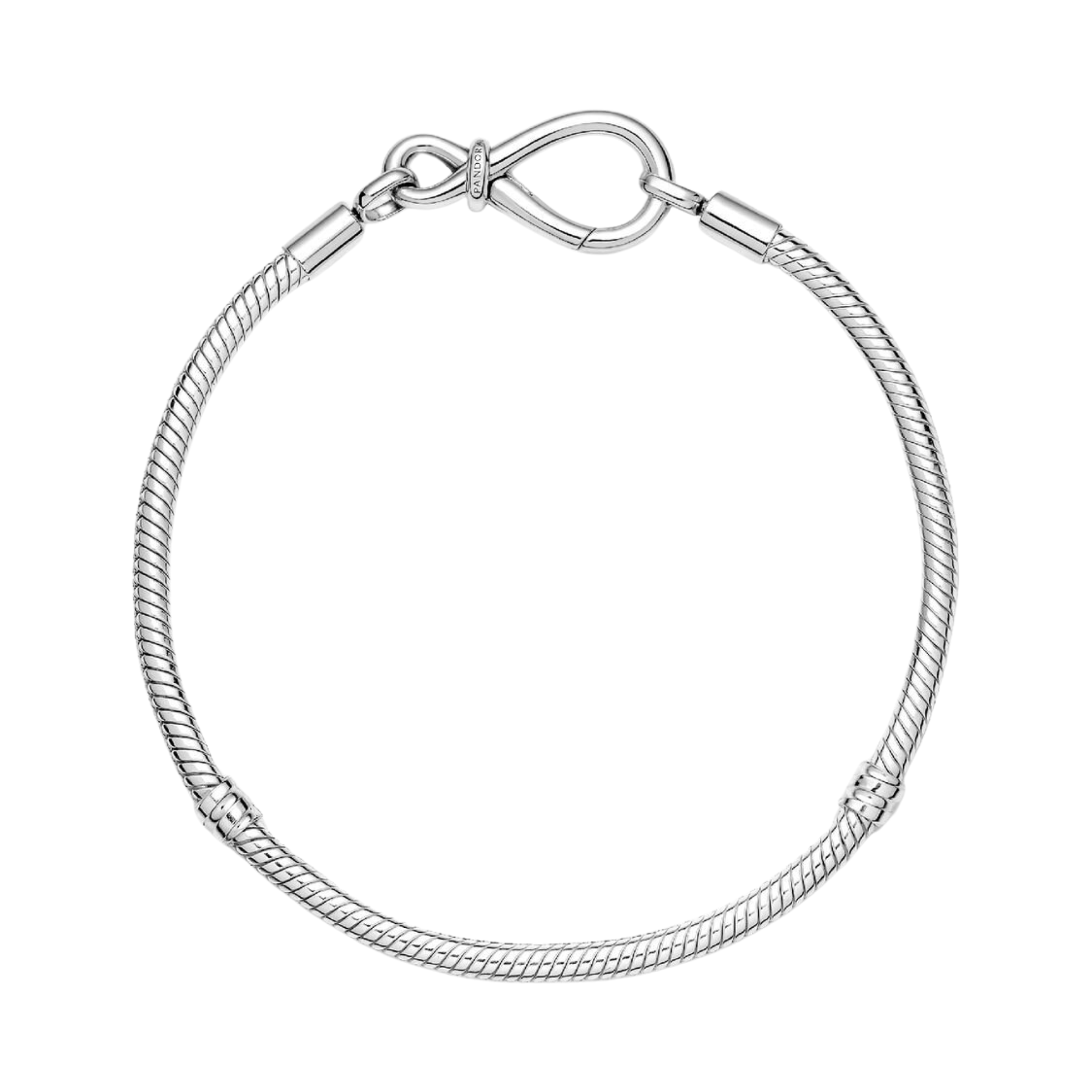 Pandora Slangenketting Oneindige Knoop Armband - Bijuvera