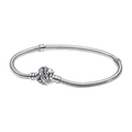 Pulsera Pandora Cadena de Serpiente con Cierre Campanilla - Bijuvera