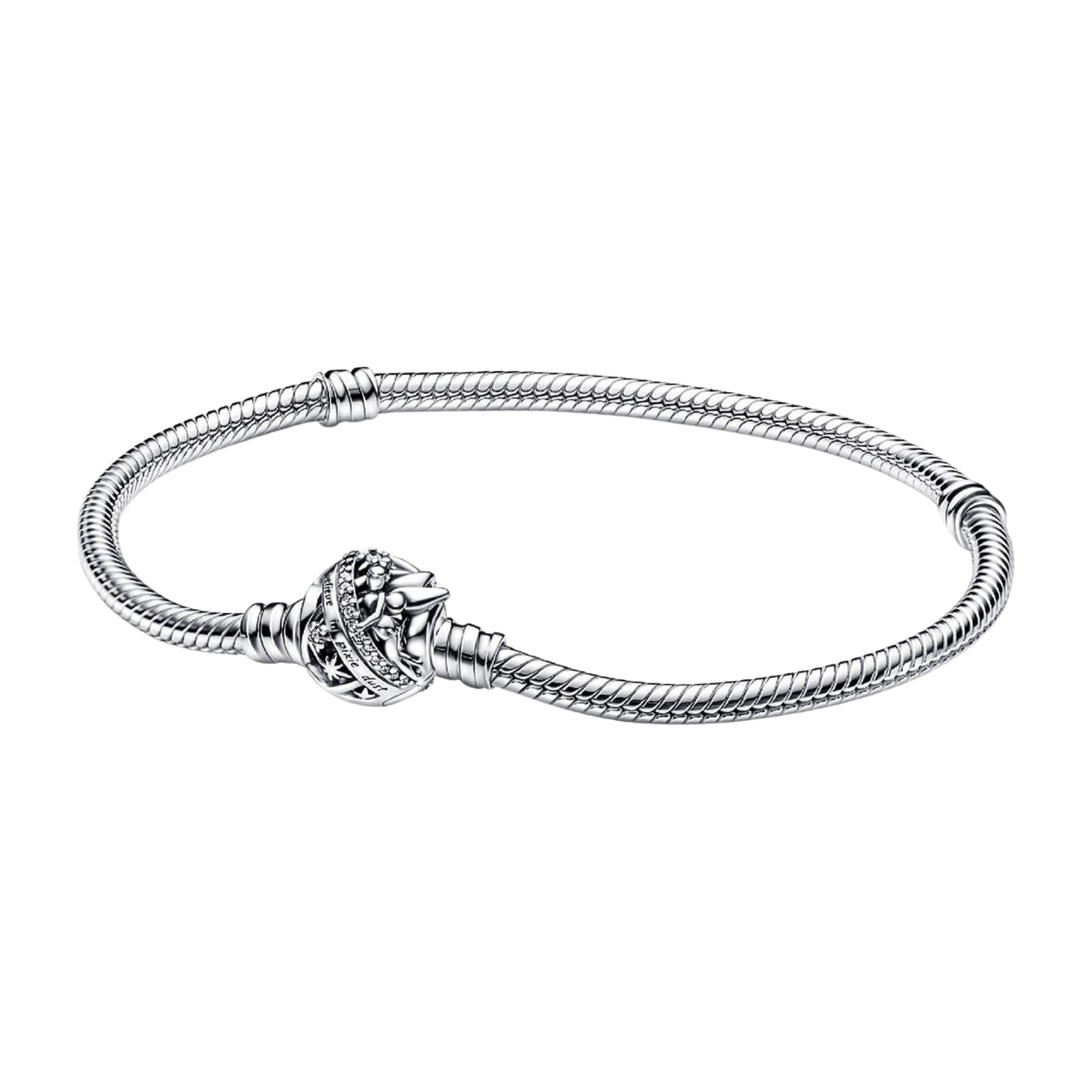 Pulsera Pandora Cadena de Serpiente con Cierre Campanilla - Bijuvera