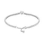 Pandora Armband Hart Glanzend in Zilver - Bijuvera