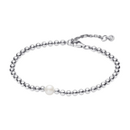 Bracciale Pandora con Perle e Perle Coltivate d'Acqua Dolce - Bijuvera
