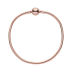 Bracelet Pandora Snake Chain Design from Pandora Moments in Rose Gold - Bijuvera