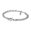 Bracelet Pandora Double Links Silver Shooting Star - Bijuvera
