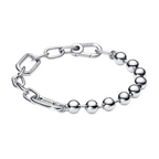 Bracciale Pandora Link e Perline Metalliche Pandora ME - Bijuvera