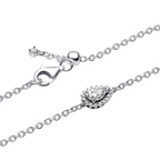 Pulsera Pandora Halo Brillante Corte Pera - Bijuvera