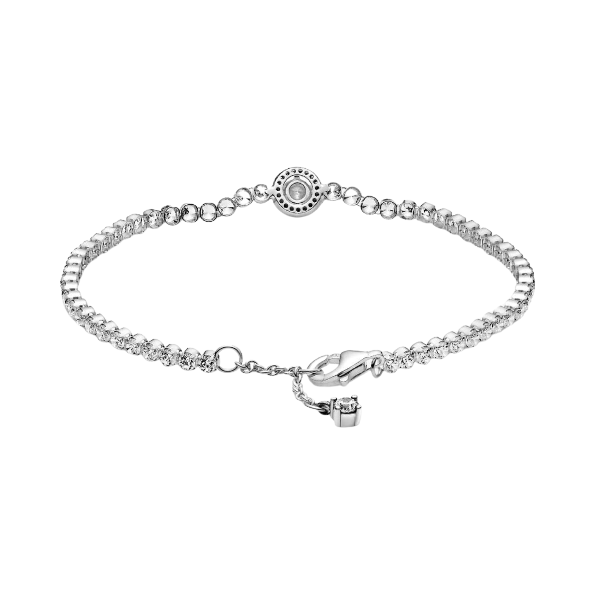 Pulsera Pandora Halo Brillante en Plata de primera ley - Bijuvera