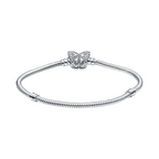 Pulsera Pandora Moments Cadena de Serpiente Cierre Mariposa - Bijuvera