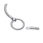 Pulsera Pandora Moments Cadena de Serpiente Cierre en O - Bijuvera