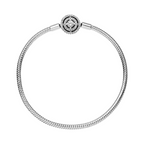 Pulsera Pandora Moments Cadena de Serpiente Halo - Bijuvera