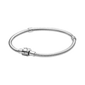 Pulsera Pandora Moments Cadena de Serpiente con Cierre de Barril - Bijuvera