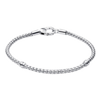 Bracelet Pandora Moments Chaîne et Fermeture avec Clous - Bijuvera