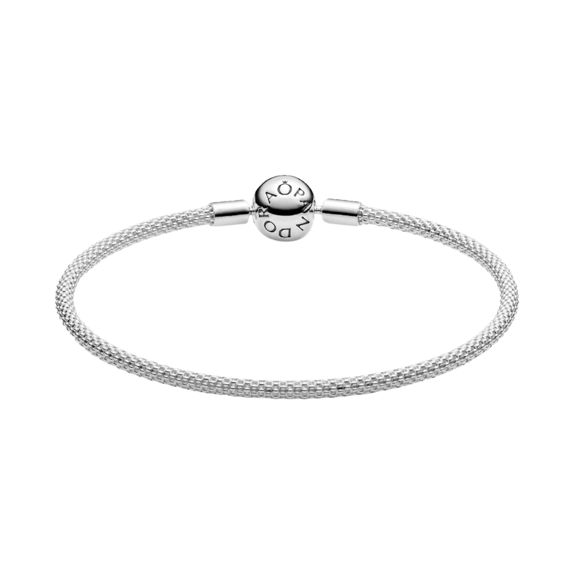 Pulsera Pandora Moments Malla Color Plata - Bijuvera
