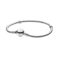 Pulsera Pandora Moments Rígida con Cierre Mickey  - Bijuvera