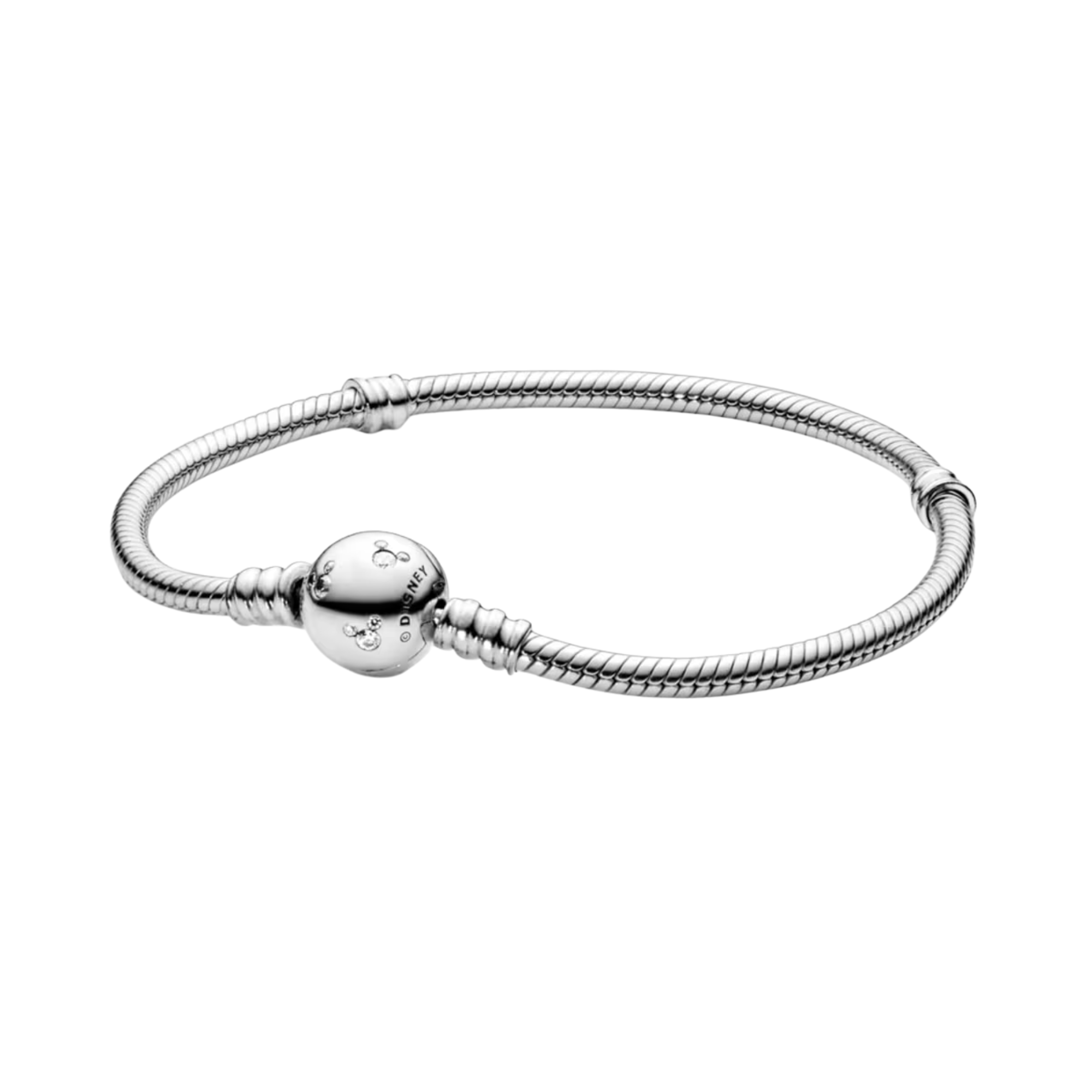 Pulsera Pandora Moments Rígida con Cierre Mickey  - Bijuvera