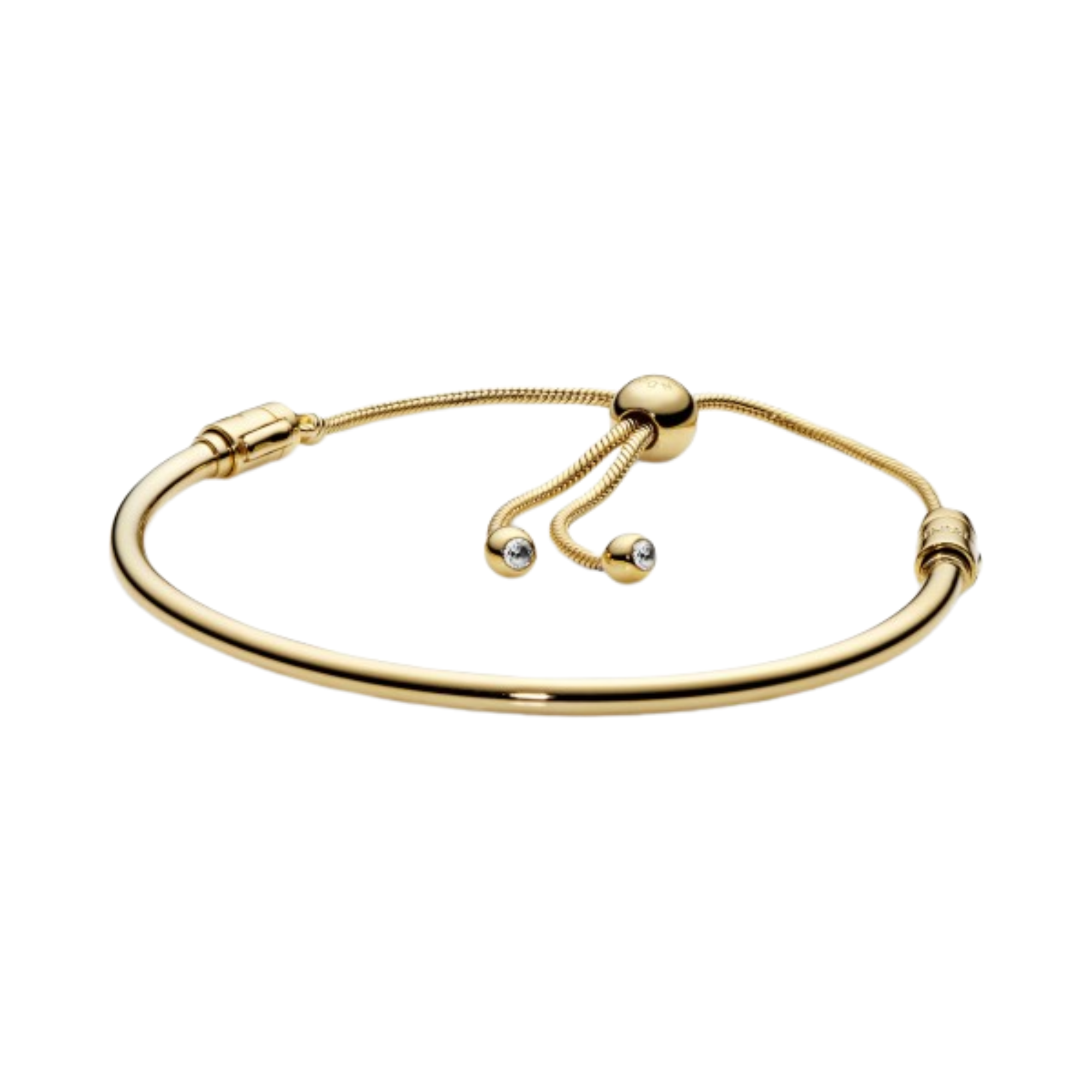 Pulsera Pandora Moments rígida cierre deslizante  - Bijuvera