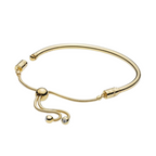 Bracelet Pandora Moments rigide fermoir coulissant - Bijuvera