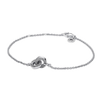 Bracciale Pandora Pavé Intrecciato Signature - Bijuvera