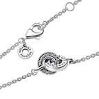 Bracciale Pandora Pavé Intrecciato Signature - Bijuvera