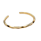 Pandora Open Intertwined Rigid Bracelet in Gold - Bijuvera
