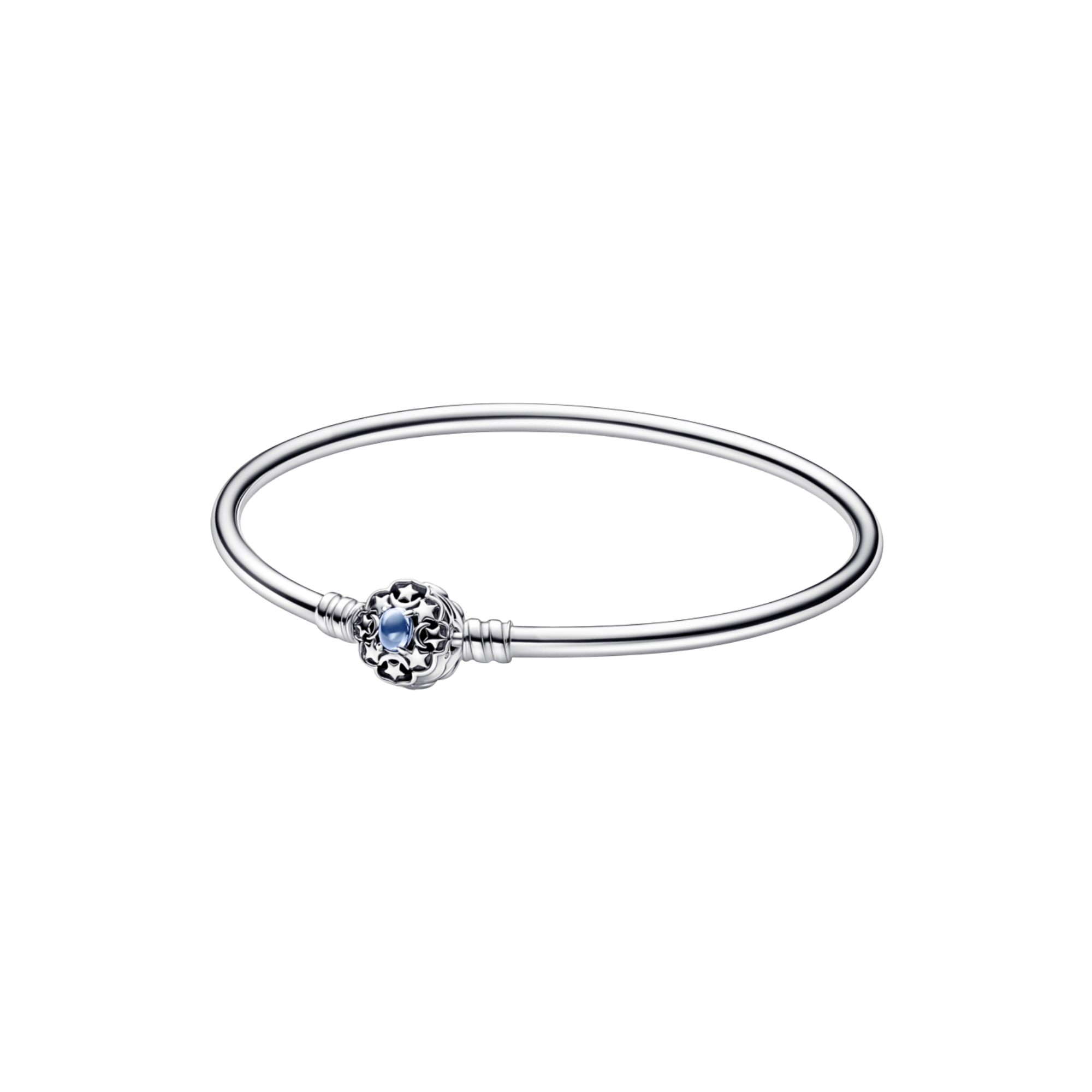 Pulsera Pandora Rígida Moments plata Princesa Jasmine Aladdín  - Bijuvera