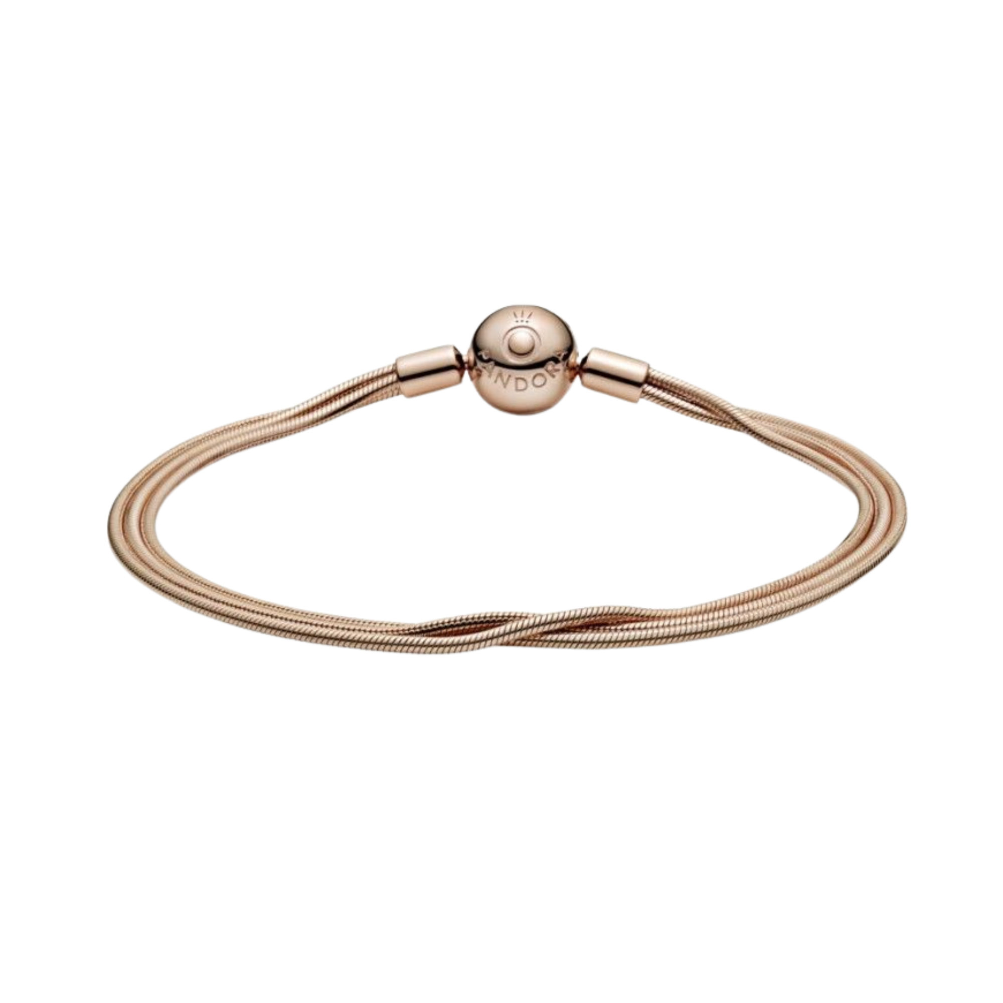 Pulsera Pandora Rose Multi Cadena Serpiente - Bijuvera