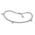 Pulsera Pandora Tenis Gotas Brillantes en Plata - Bijuvera