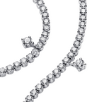 Pulsera Pandora Tenis Gotas Brillantes en Plata - Bijuvera
