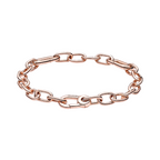 Pandora Armband van Kleine Schakelketting Pandora ME in Roze Goud - Bijuvera