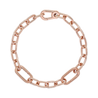 Pandora Armband van Kleine Schakelketting Pandora ME in Roze Goud - Bijuvera