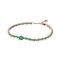 Pandora Green Stone Pave Bracelet - Bijoux Box