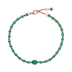 Pandora Green Stone Pave Bracelet - Bijoux Box