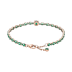 Pandora Green Stone Pave Bracelet - Bijoux Box