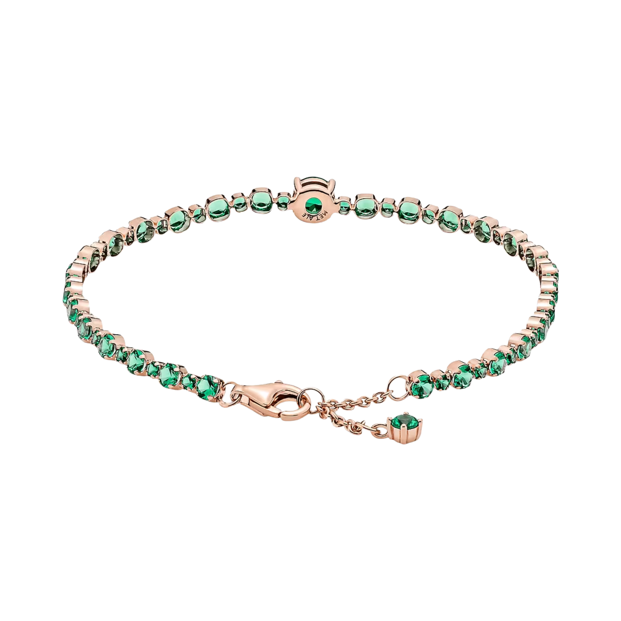 Pandora Green Stone Pave Bracelet - Bijoux Box