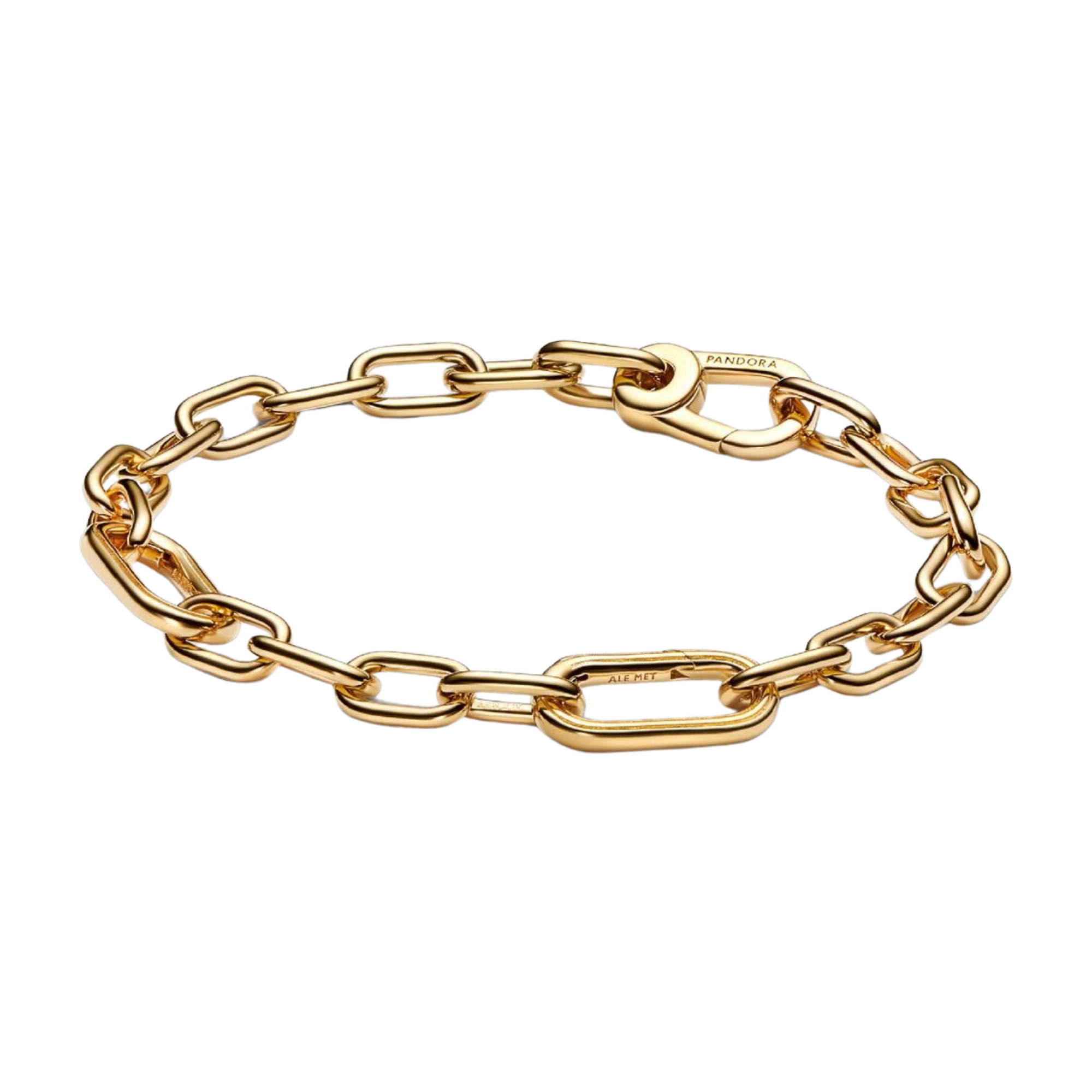 Pulsera Pandorae Eslabones Link Pequeños Pandora ME en Color Oro - Bijuvera