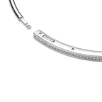 Pulsera Pandorae Rígida Pandora Signature I-D Pavé - Bijuvera