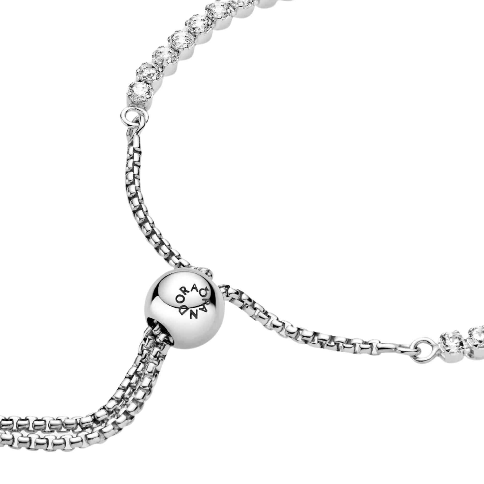 Pulsera Pandora en Hilo Luminoso En Plata 925 - Bijuvera