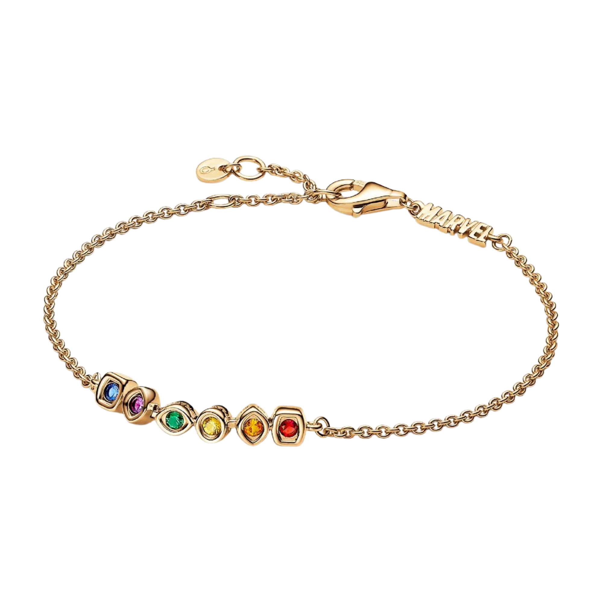 Pulsera Pandora Cadena Gemas del Infinito de Los Vengadores - Bijuvera
