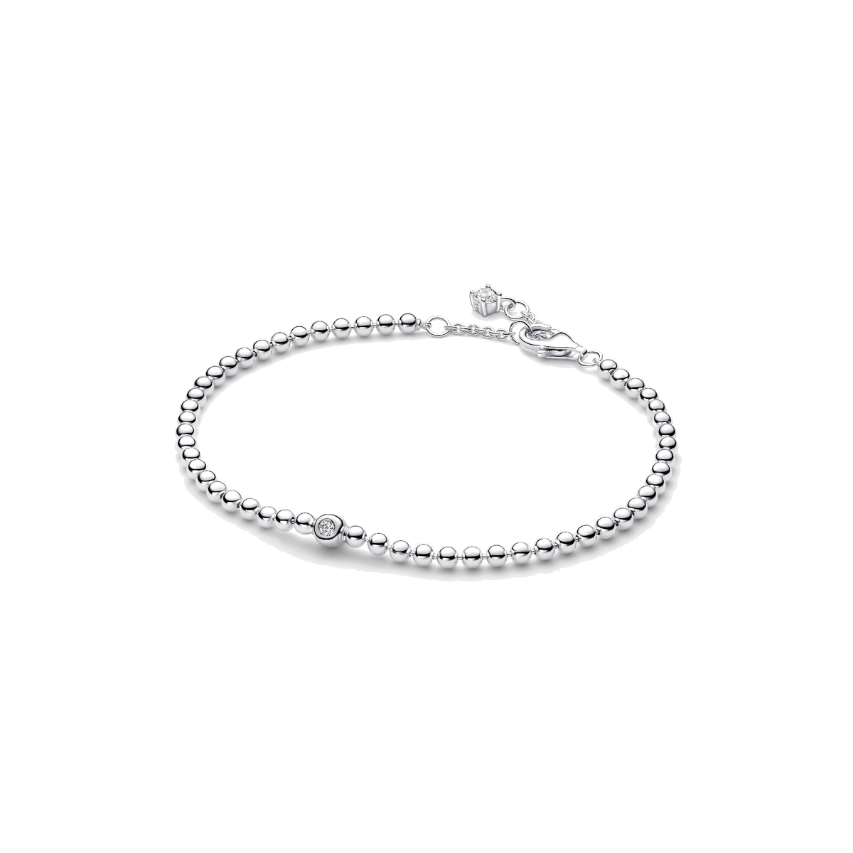 Pulsera Pandora Cuentas y Gemas Brillantes - Bijuvera