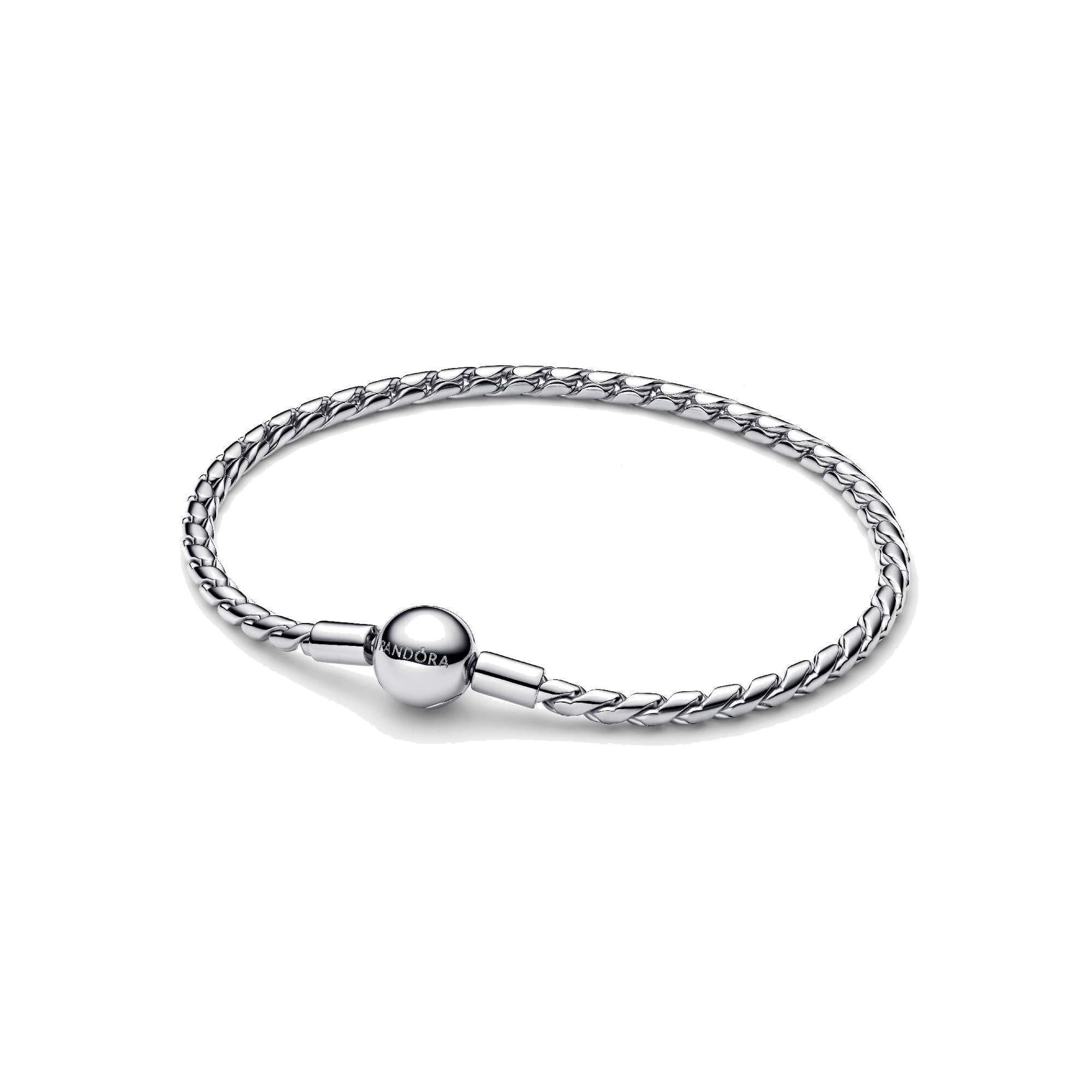 Pulsera Pandora de Cadena Alada y Cierre Redondo - Bijuvera