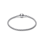 Pulsera Pandora de Cadena Alada y Cierre Redondo - Bijuvera