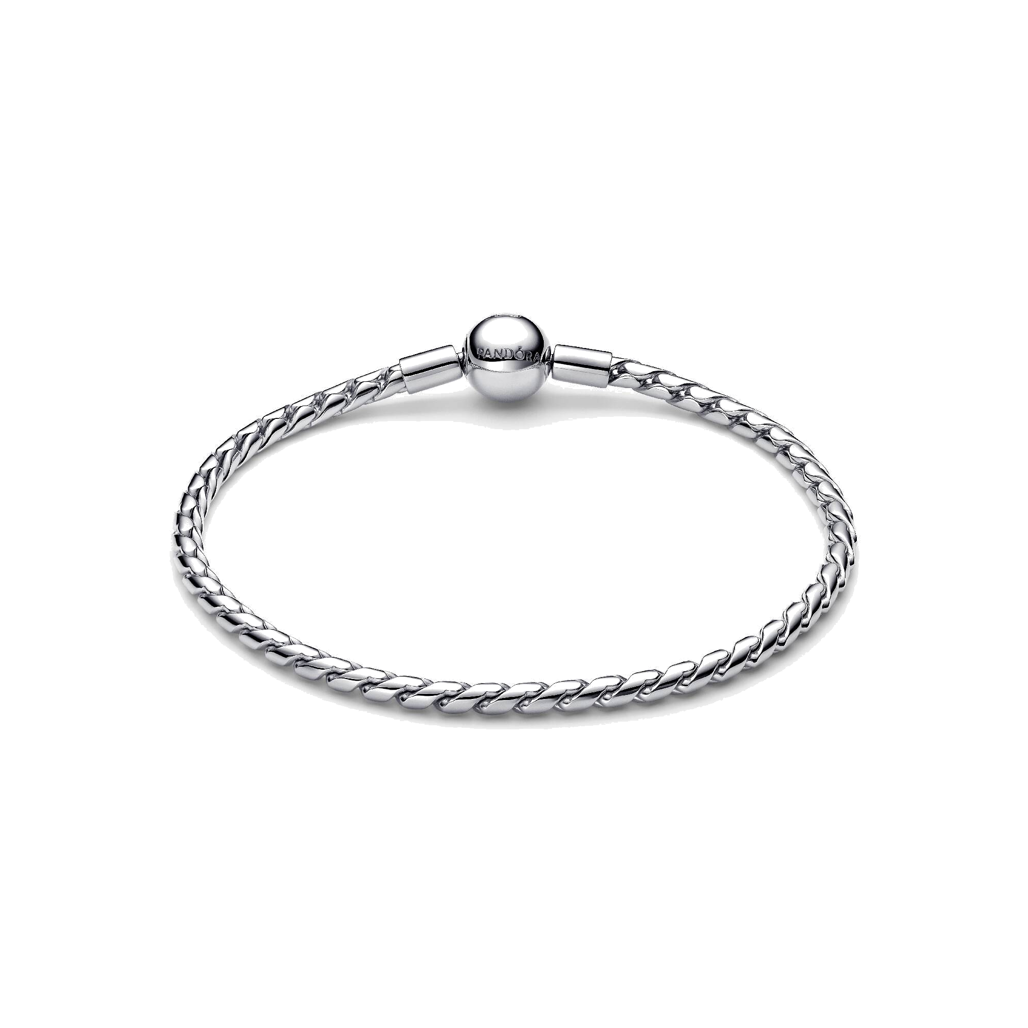 Pulsera Pandora de Cadena Alada y Cierre Redondo - Bijuvera