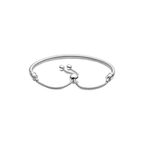 Pulsera Pandora de Cadena de Serpiente con Cierre Deslizante - Bijuvera