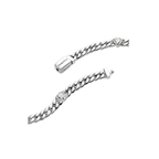 Pulsera Pandora de Cadena Cubana Corazón  - Bijuvera