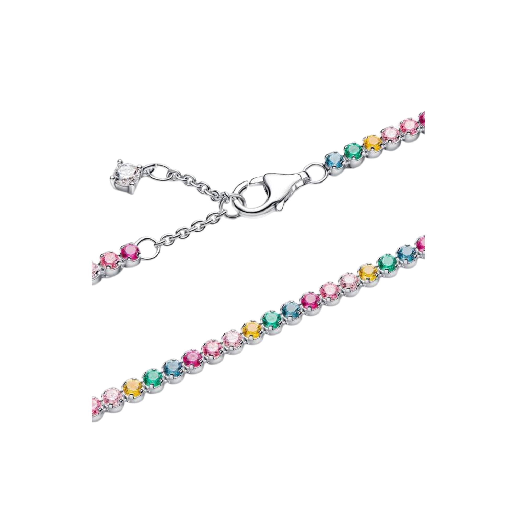 Pulsera Pandora de Tenis Arcoíris - Bijuvera