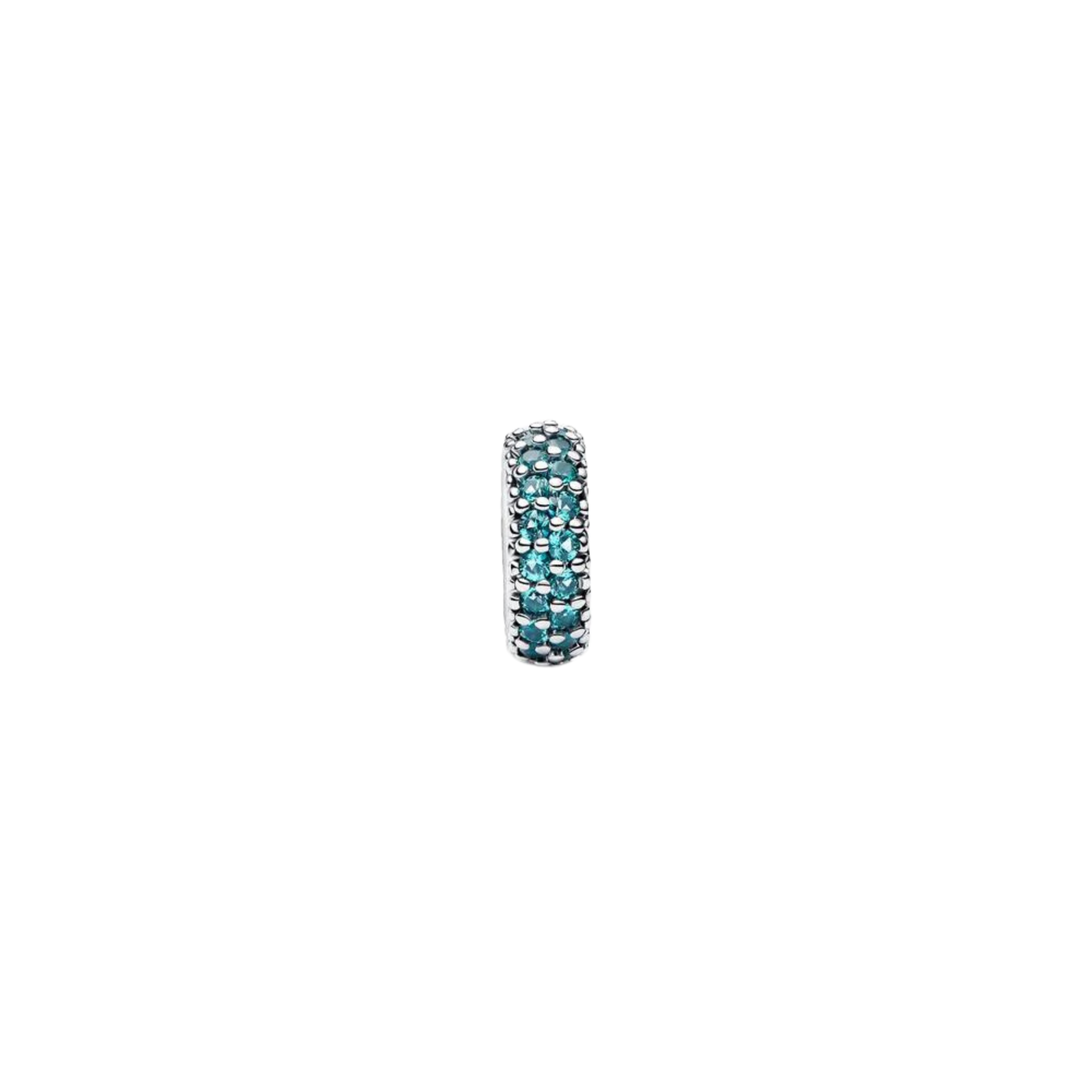Charm Pandora Separador Gemas Azul Hielo - Bijuvera