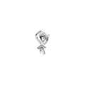 Charm Pandora Tulipe en Filigrane couleur argent - Bijuvera