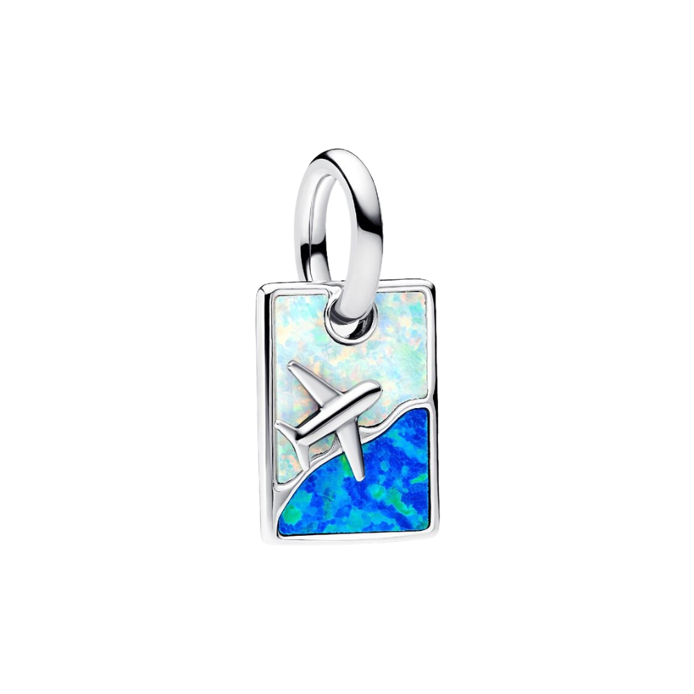 Charm Colgante Pandora Viaje en Plata de Primera Ley