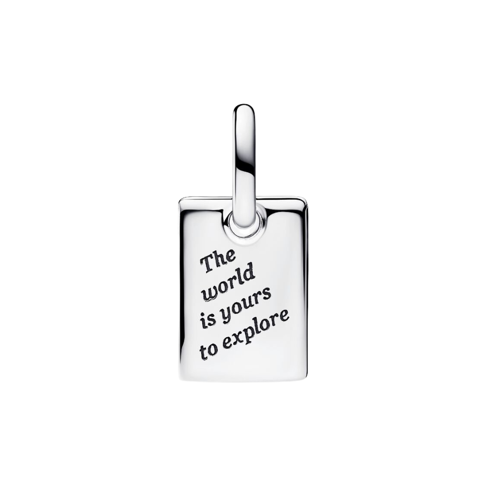 Charm Colgante Pandora Viaje en Plata de Primera Ley