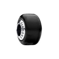 Mini Charm Pandora Cristal de Murano Noir – Argent Sterling 925